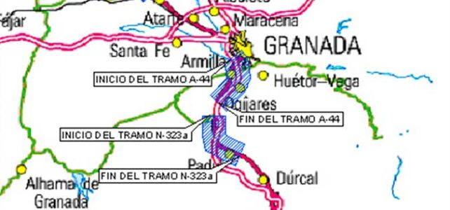 Proyecto de rehabilitación superficial del firme en carreteras de la provincia de Granada